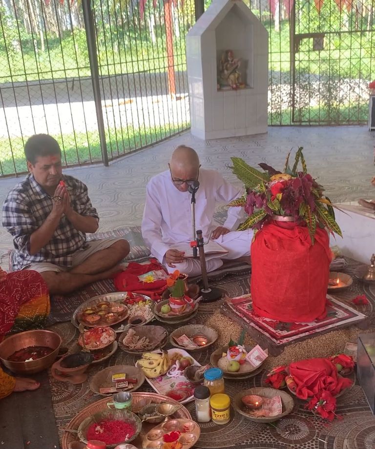 पाथीभरा माता धाममा विशेष पूजाअर्चनासहित नवरात्र सुरु